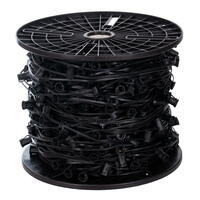 Vickerman C9 Sockets on Black Wire