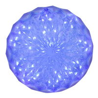 Vickerman 6" Crystal Balls LED Outdoor Novelty Light