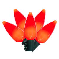 Vickerman Ceramic C9 LED Light on Wire