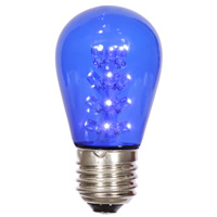Vickerman S14 LED Transparent Plastic Bulbs Dimmable