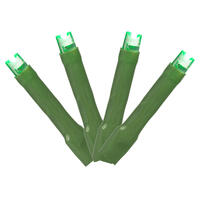 Vickerman LED Christmas Cluster Green Wire Light Set