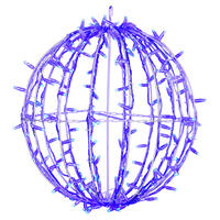 Vickerman Fold Flat Led Jumbo Hanging Sphere