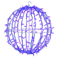 Vickerman Fold Flat Led Jumbo Hanging Sphere