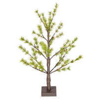 Vickerman LED Green Mini Pine Twig Tree