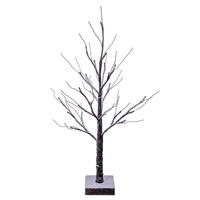 Vickerman LED Brown Frosted Twig Tree