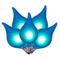 Vickerman LED G45 Glass Flame Tip Light Set