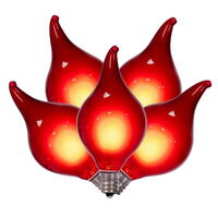 Vickerman LED G45 Glass Flame Tip Light Set