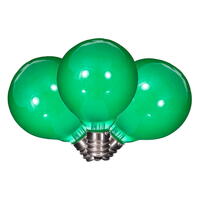 Vickerman LED G40-E12 Filament Glass Bulbs 10/Box