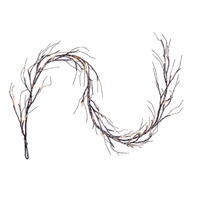 Vickerman 6' Icy Sugar Glitter Twig Garland