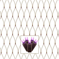 Vickerman 150Lt 2' x 8'  Wide Angle LED Christmas Net Light Set