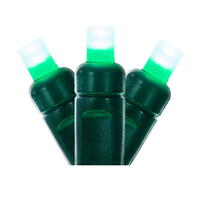Vickerman Frosted Wide Angle Single Mold End-Connecting LED Light Set
