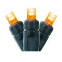 Vickerman Frosted Wide Angle Single Mold End-Connecting LED Light Set