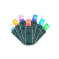Vickerman RGB Coaxial Wide Angle LED Light Set on Green Wire
