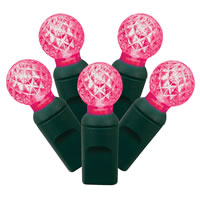 Vickerman Single Mold G12 Berry LED Christmas Light Set