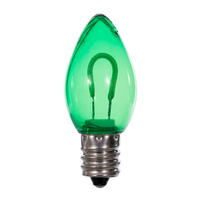 Vickerman C7 Transparent U-Shaped Filament Bulb, 25/Bag.