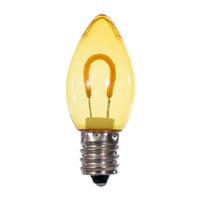 Vickerman C7 Transparent U-Shaped Filament Bulb, 25/Bag.