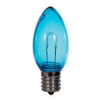 Vickerman C9 Transparent U-Shaped Filament Bulb, 25/Bag.