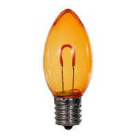 Vickerman C9 Transparent U-Shaped Filament Bulb, 25/Bag.