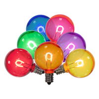 Vickerman G40 Transparent U-Shaped Filament Bulb, 25/Bag.