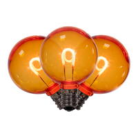 Vickerman G40 Transparent U-Shaped Filament Bulb, 25/Bag.