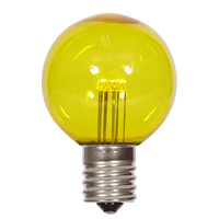 Vickerman G50 Transparent LED Replacement Bulbs Nickel Base