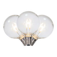 Vickerman G50 Transparent U-Shaped Filament Multi Bulb, 25/Bag.