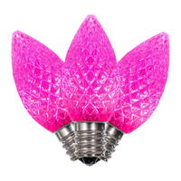 Vickerman C7 Faceted LED Replacement Bulbs, 25 Pack