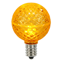 Vickerman G50 Faceted LED Replacement Bulbs 10 per Box