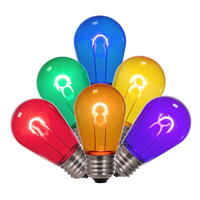 Vickerman S14 Transparent U-Shaped Filament Bulb, 10 Pcs/Bag.